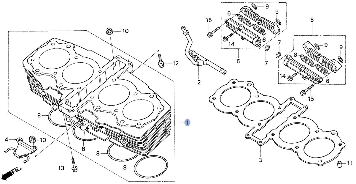 Honda OEM part 12100-MW3-A30