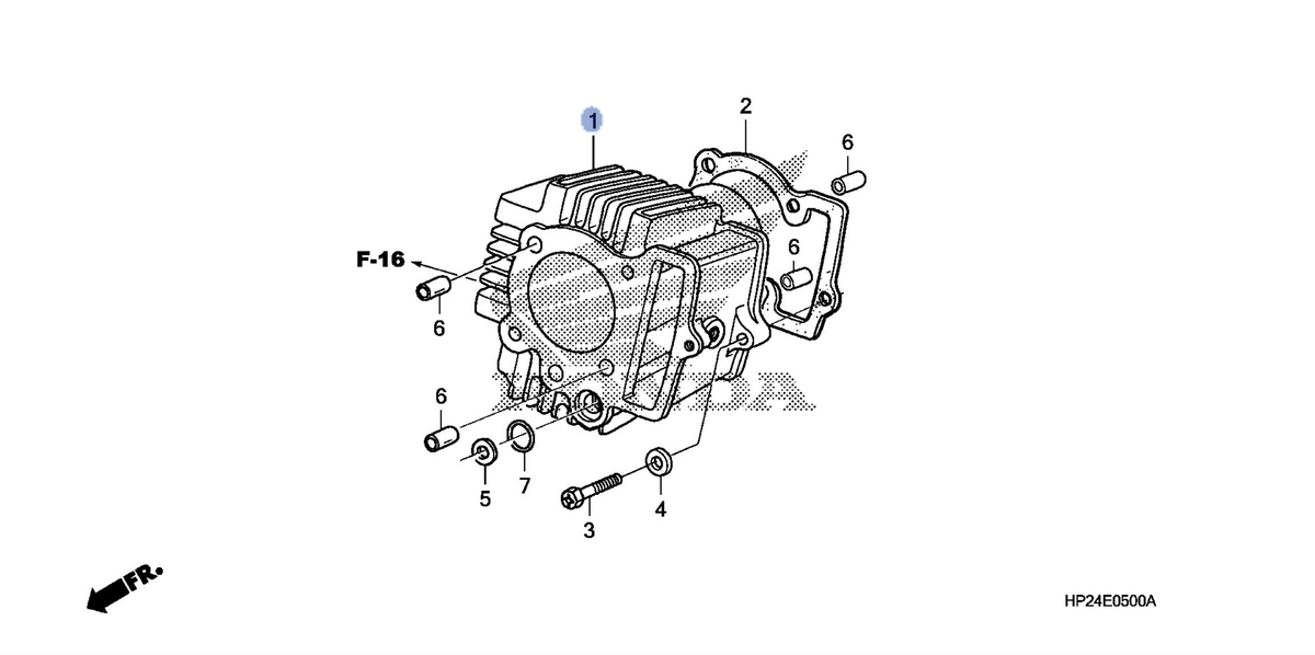 Honda OEM part 12101-HP2-770