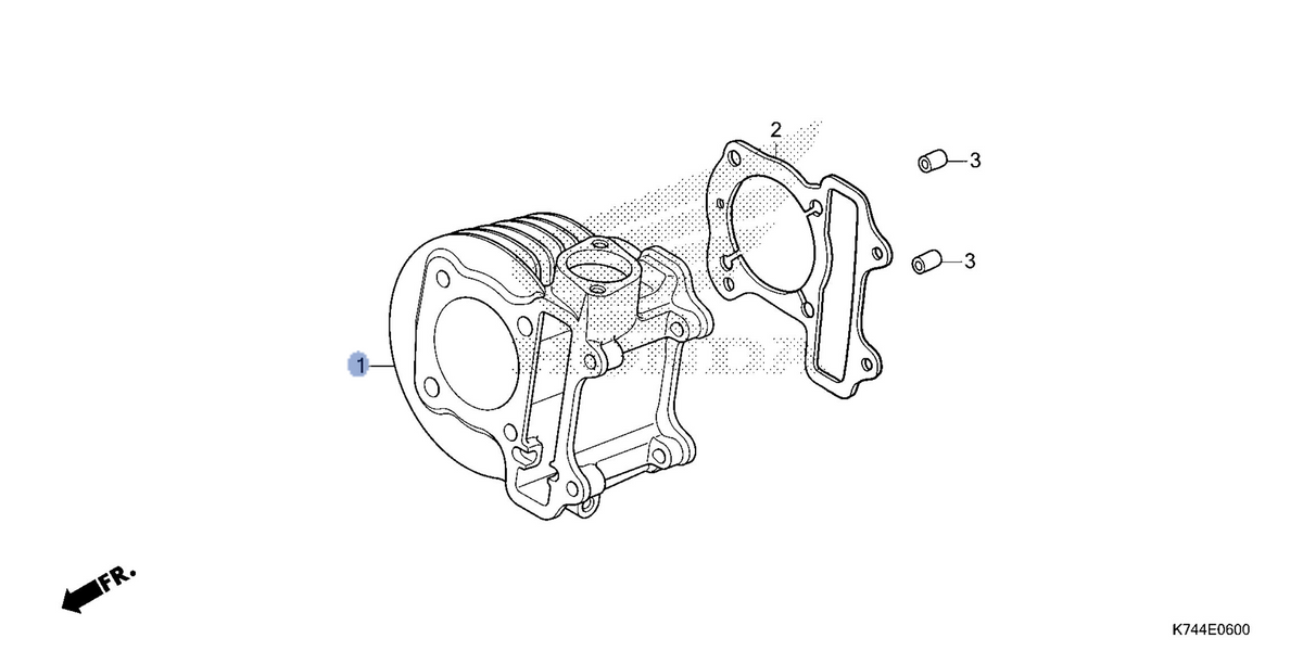 Honda OEM part 12101-KWP-D00