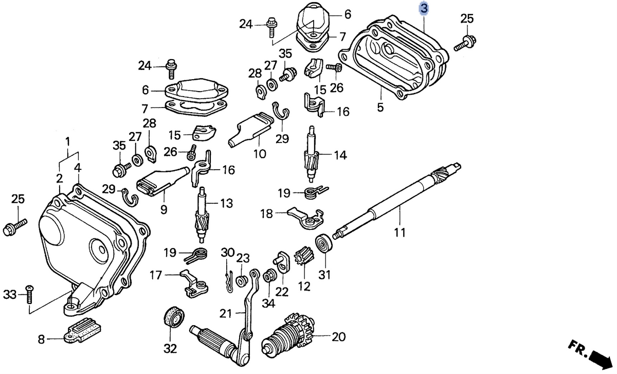 Honda OEM part 12107-KZ4-700