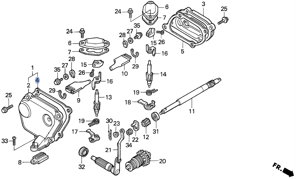 Honda OEM part 12108-KZ4-890