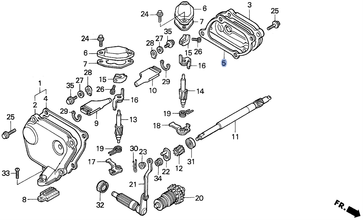 Honda OEM part 12109-KZ4-860