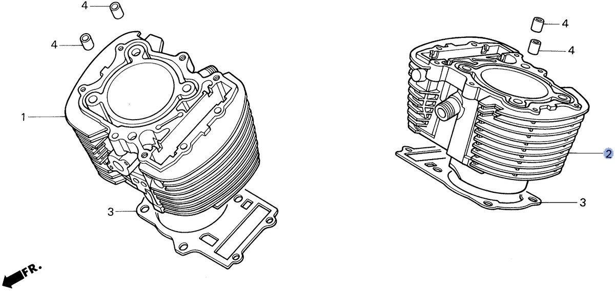 Honda OEM part 12110-MAA-A00