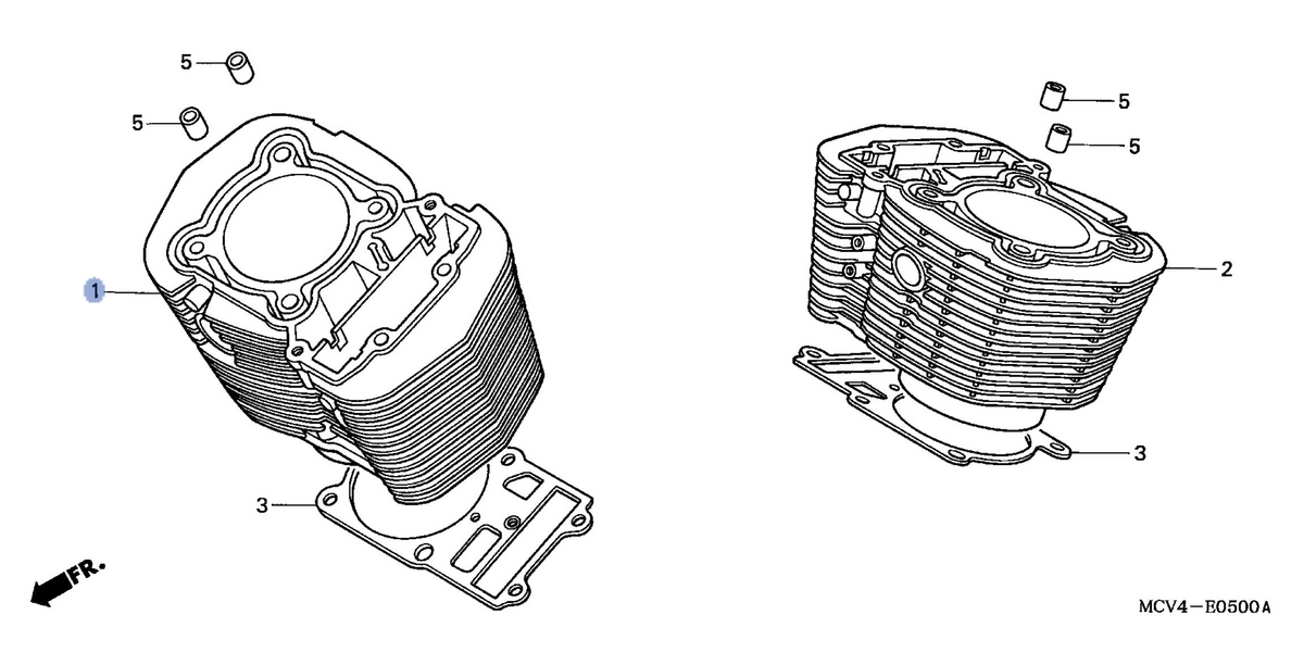 Honda OEM part 12110-MCV-R21