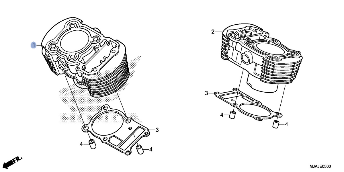 Honda OEM part 12110-MFE-A41