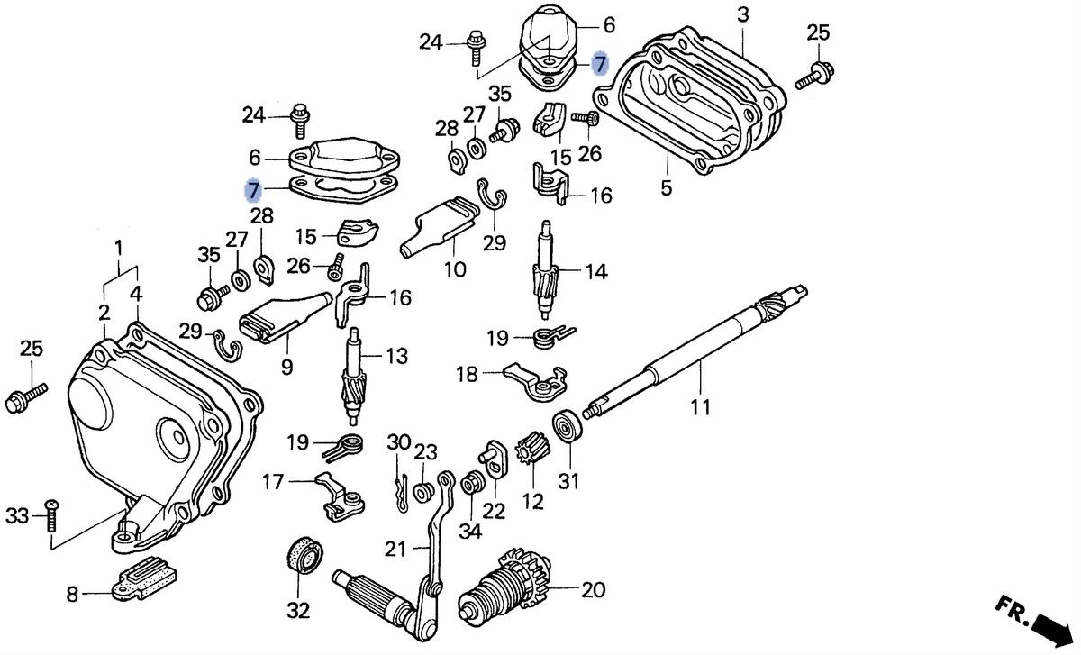 Honda OEM part 12112-KZ4-860