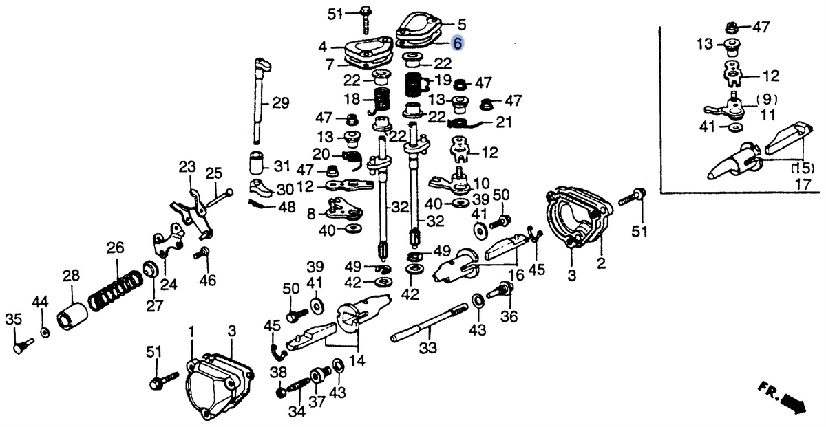 Honda OEM part 12113-KS7-P00