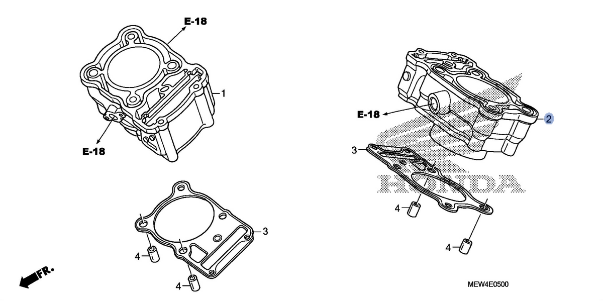 Honda OEM part 12120-MEW-920