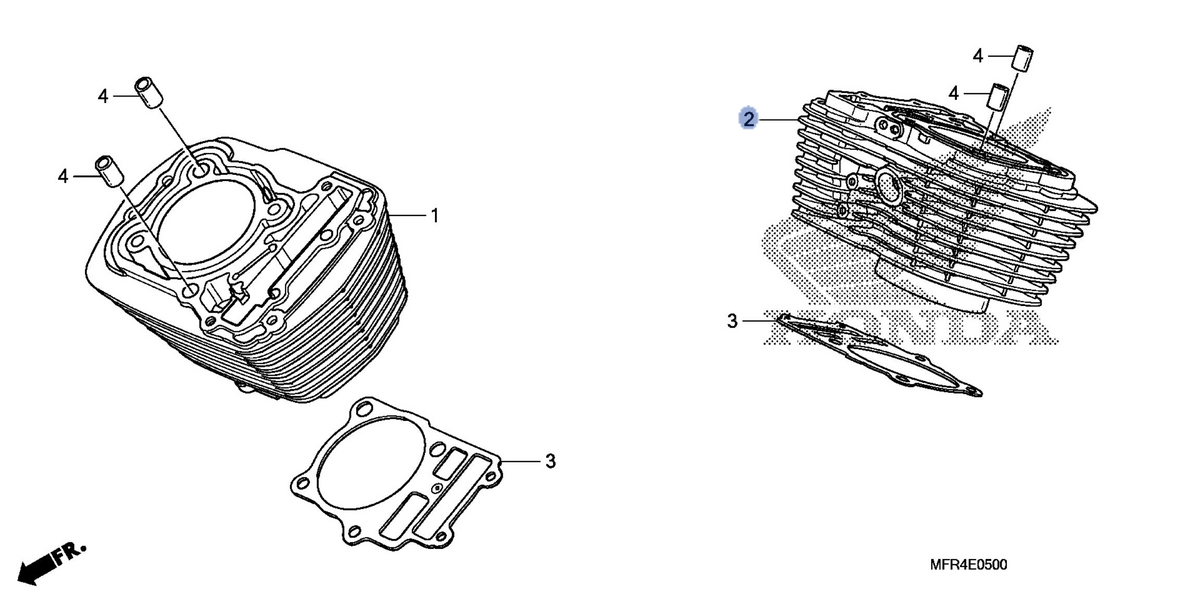 Honda OEM part 12120-MFR-670