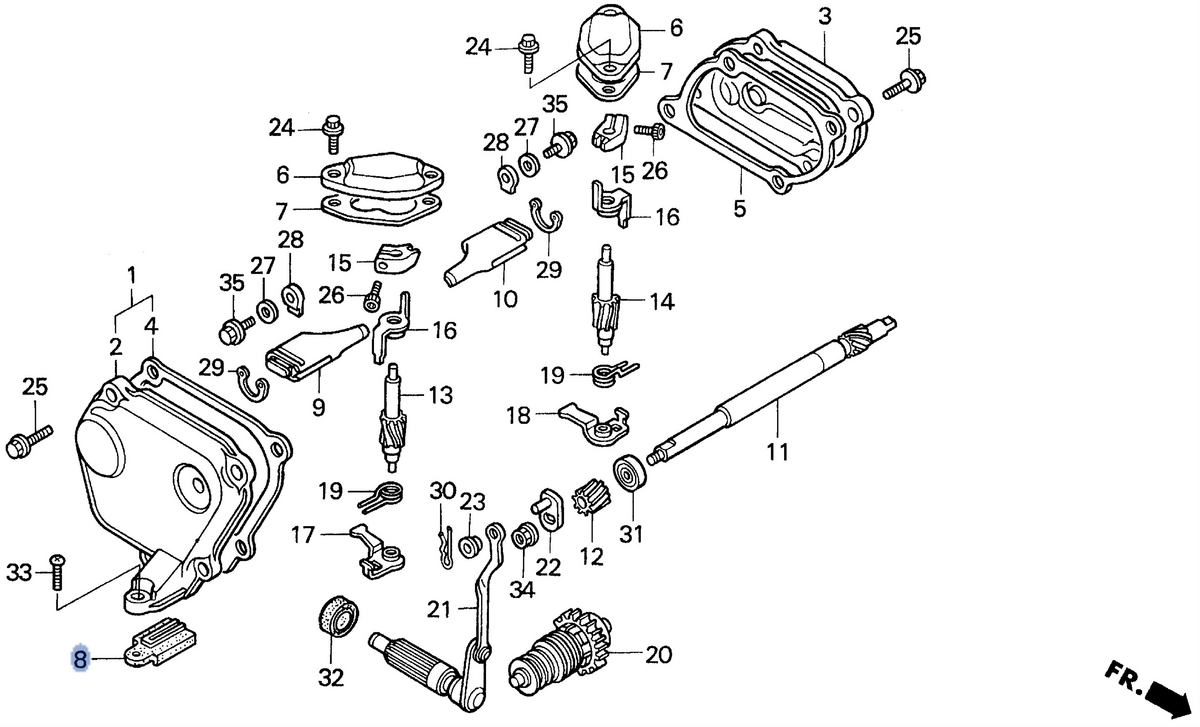 Honda OEM part 12121-KZ4-700