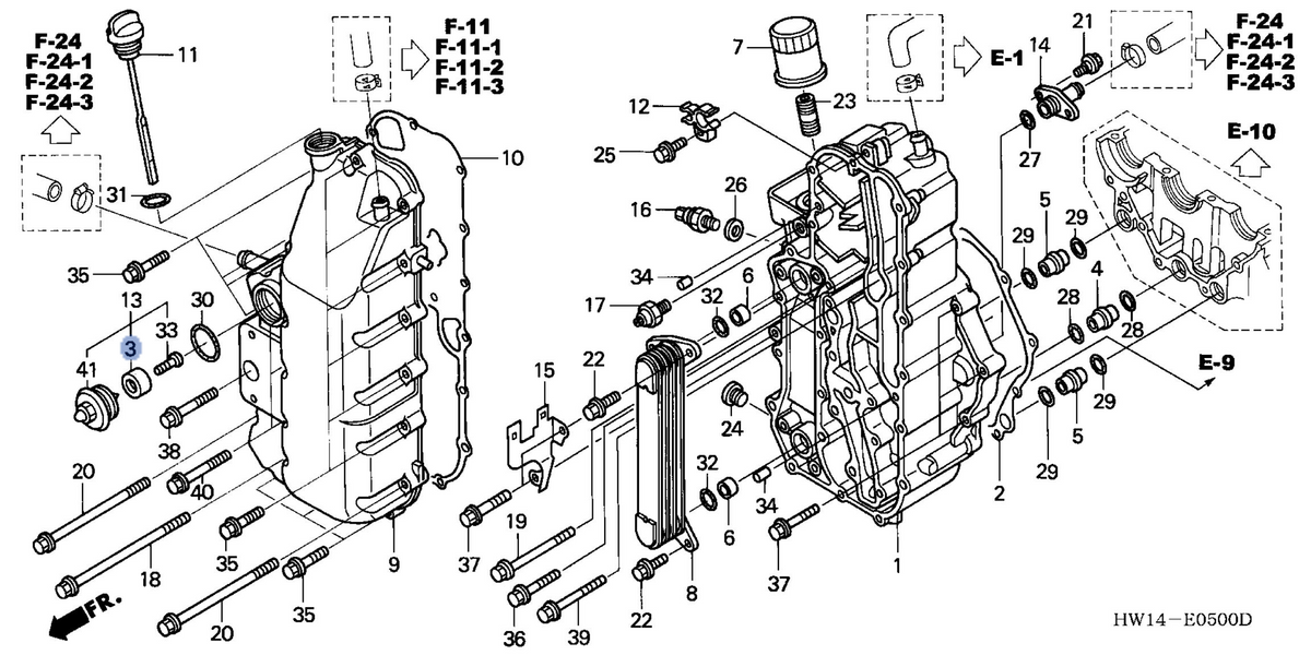 Honda OEM part 12155-ZV5-010