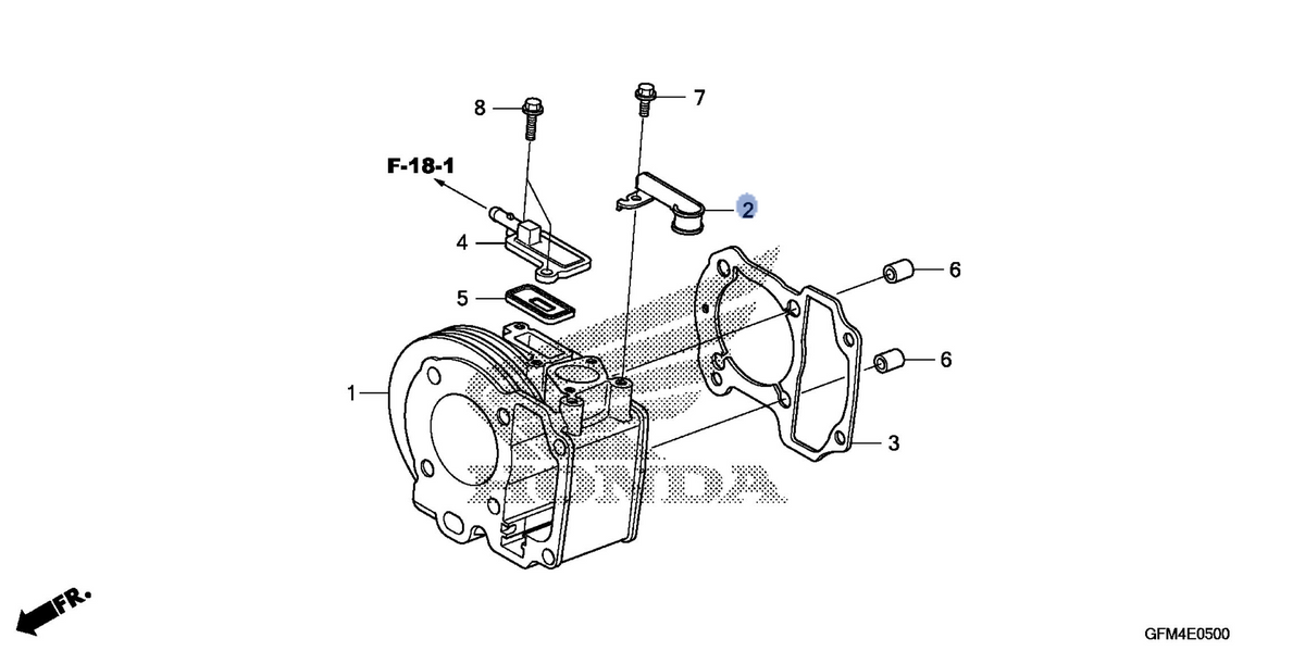 Honda OEM part 12161-GFM-970
