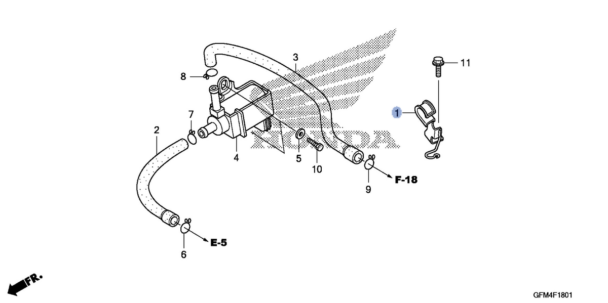 Honda OEM part 12162-GFM-K00