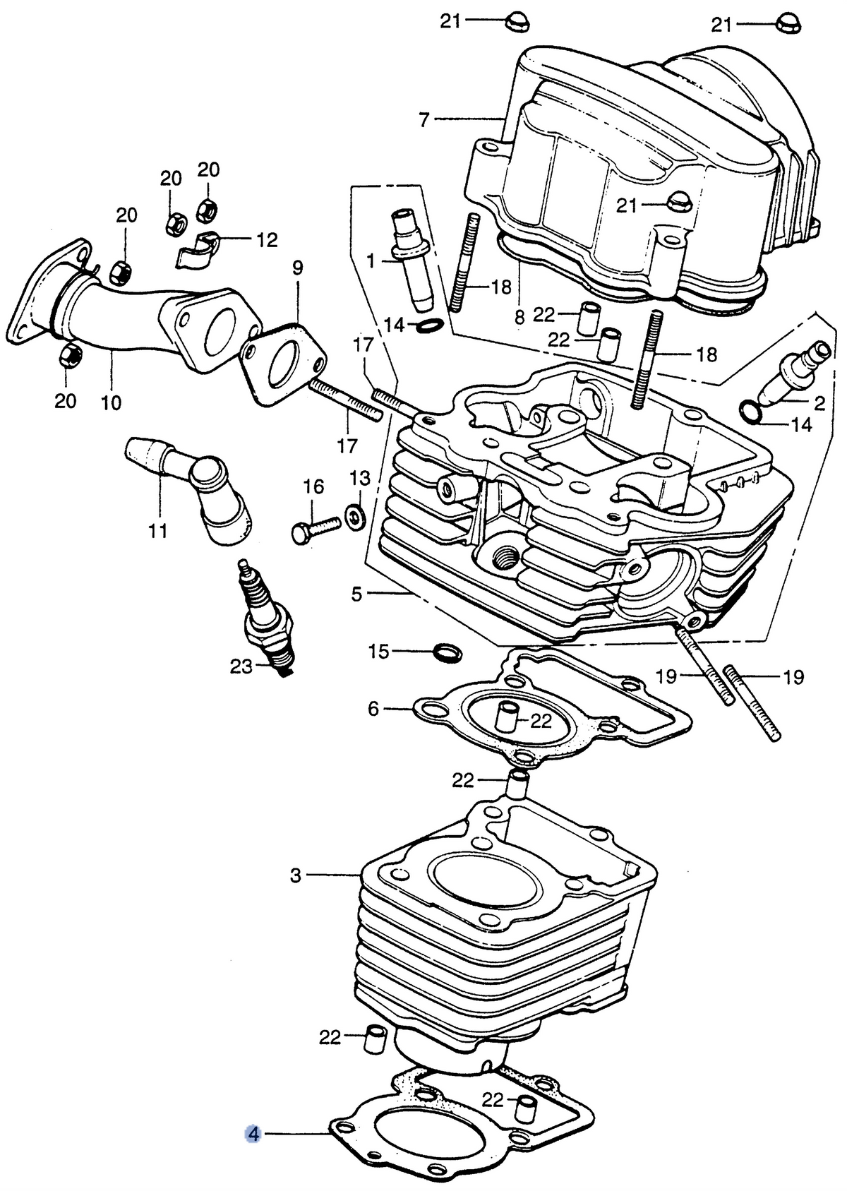 Honda OEM part 12191-116-306