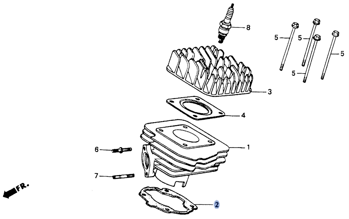 Honda OEM part 12191-GAH-A00
