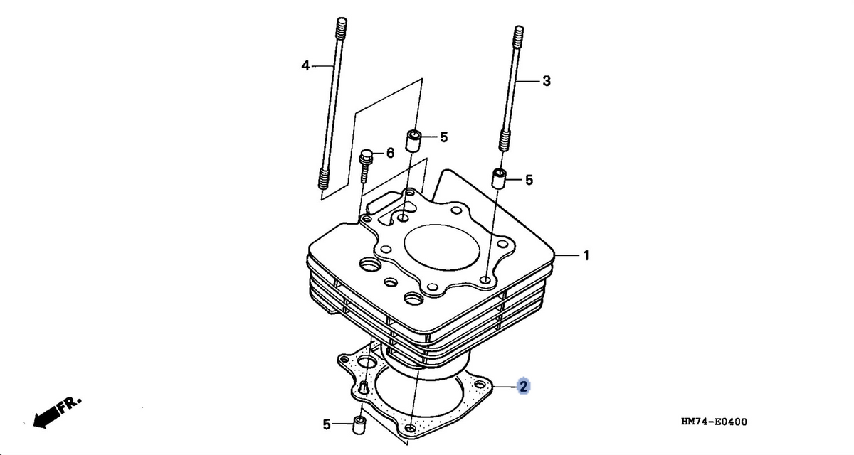 Honda OEM part 12191-HM7-013