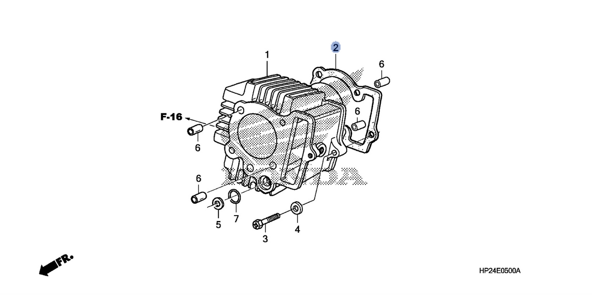 Honda OEM part 12191-HP2-670