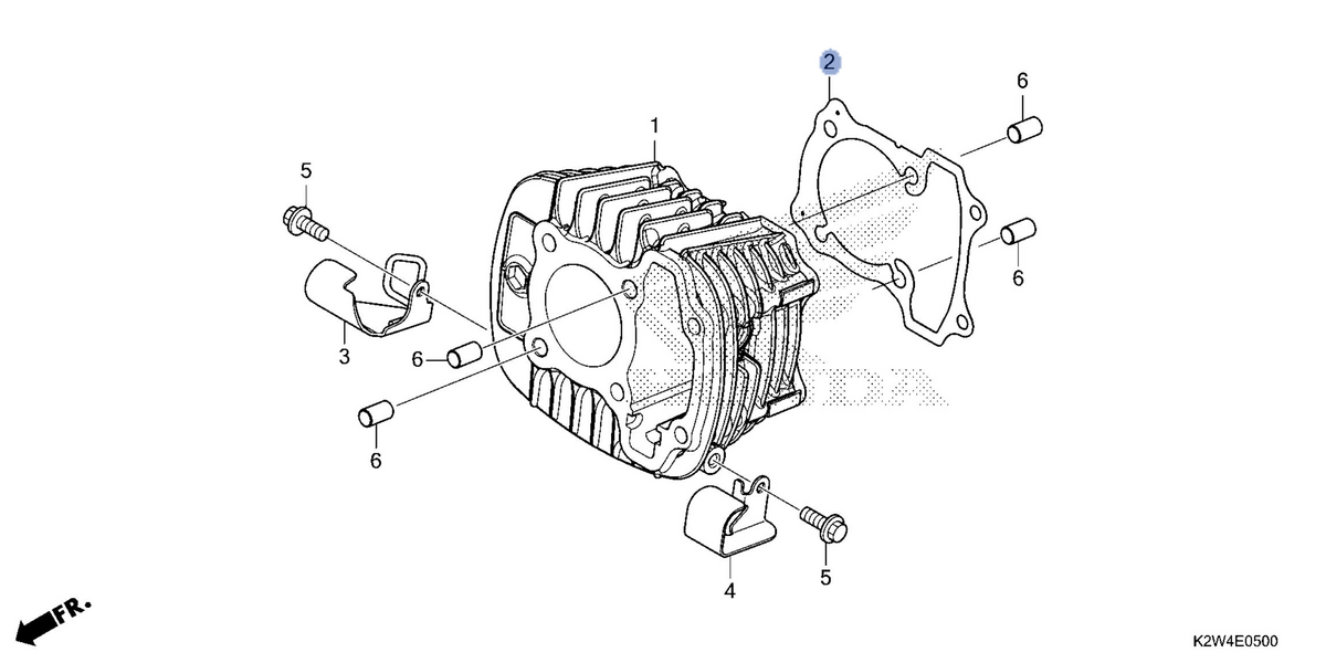 Honda OEM part 12191-K1M-T02