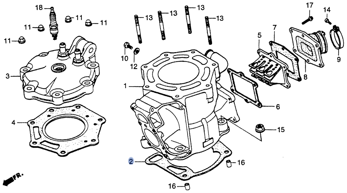 Honda OEM part 12191-KA4-307
