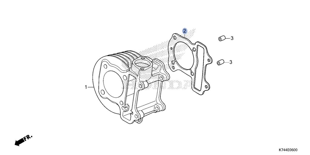 Honda OEM part 12191-KWP-D01