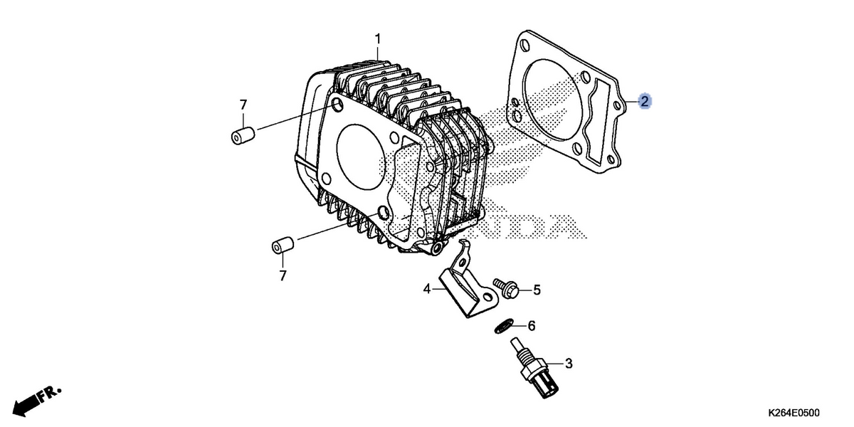 Honda OEM part 12191-KYZ-900