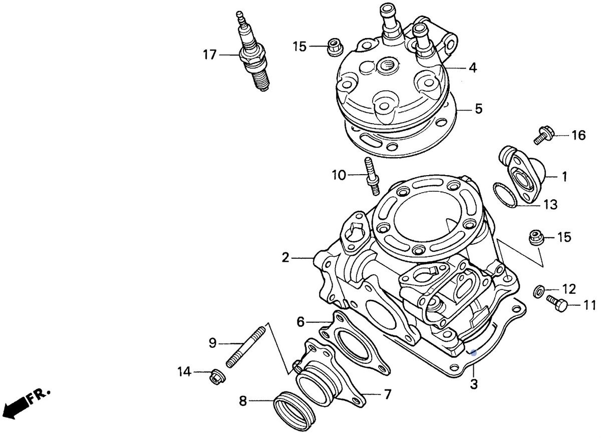 Honda OEM part 12191-KZ4-860