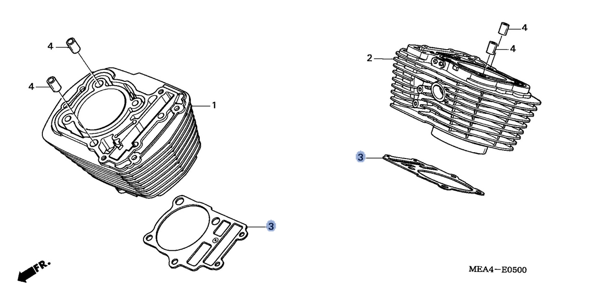 Honda OEM part 12191-MEA-671