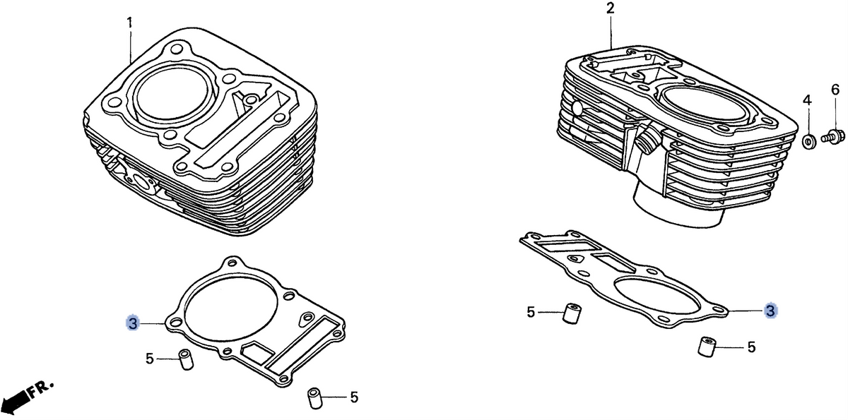 Honda OEM part 12191-MEG-A21