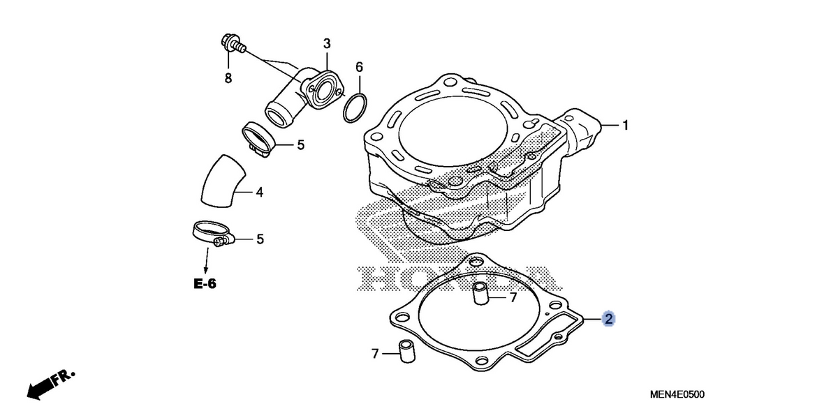 Honda OEM part 12191-MEN-A31