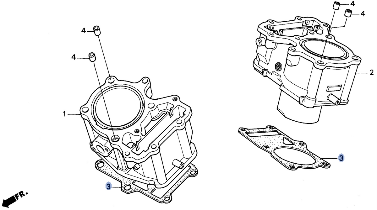 Honda OEM part 12191-MK7-671
