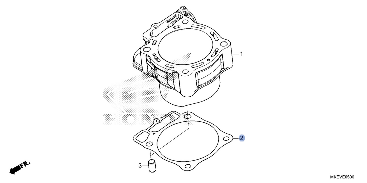 Honda OEM part 12191-MKE-B51