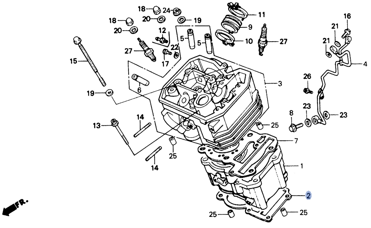 Honda OEM part 12191-MV1-004