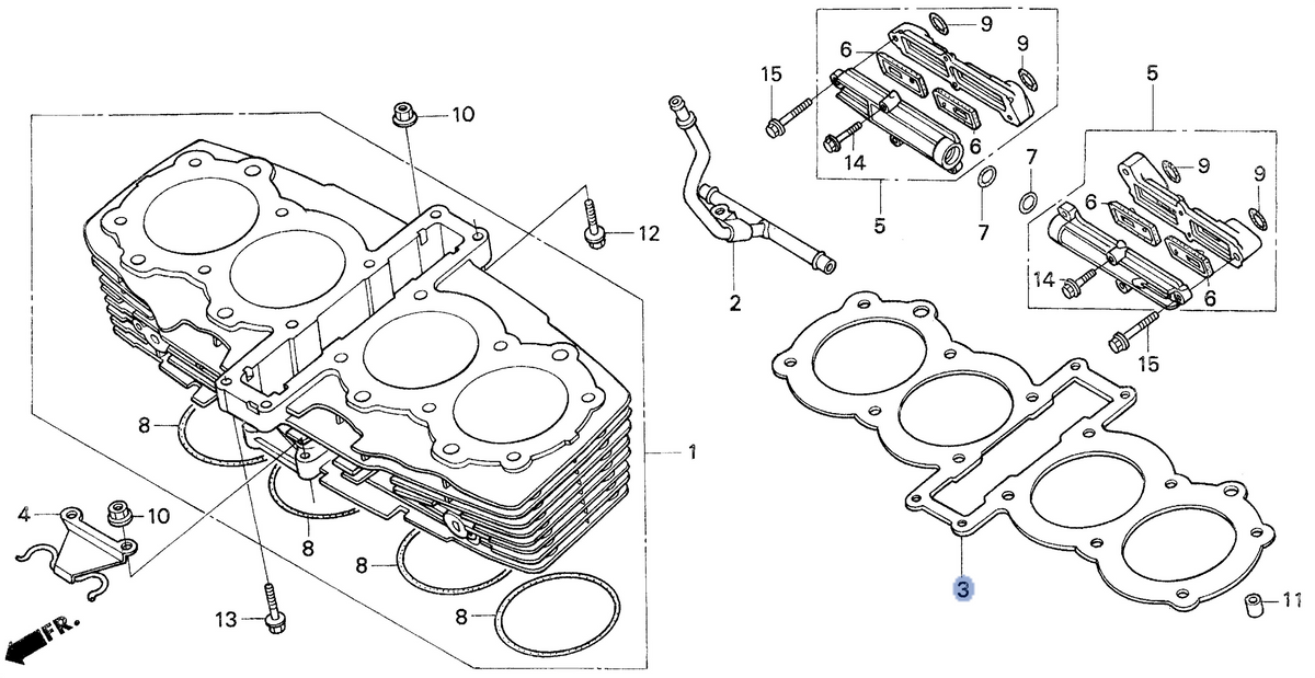 Honda OEM part 12191-MW3-602