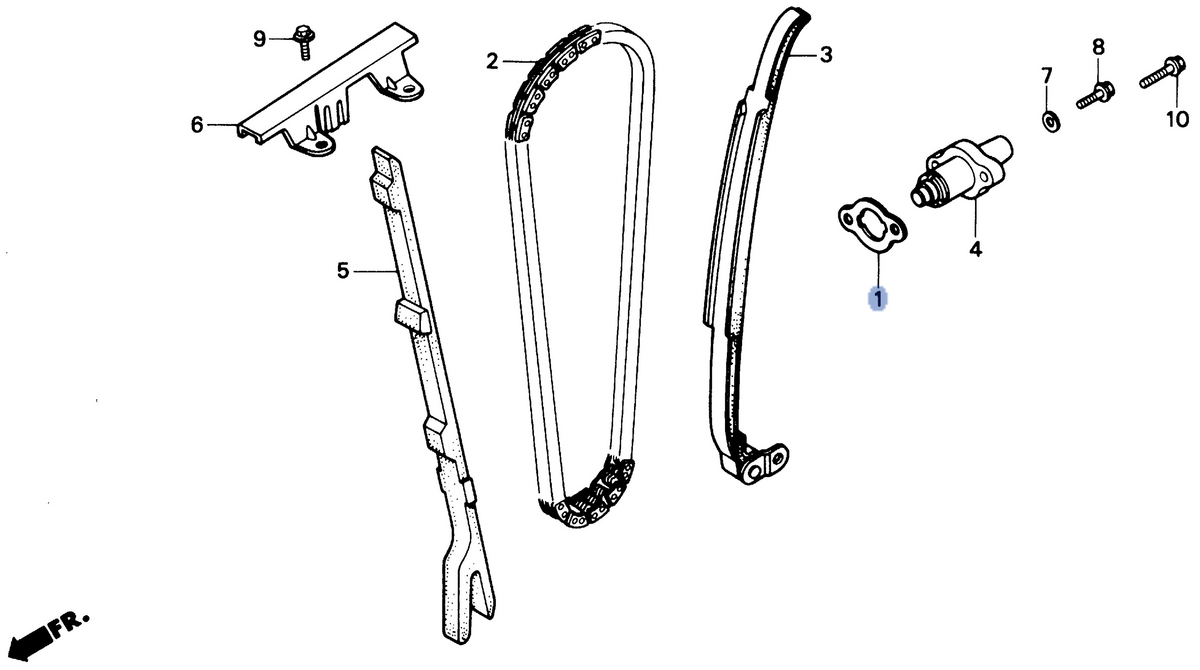 Honda OEM part 12194-KW3-880