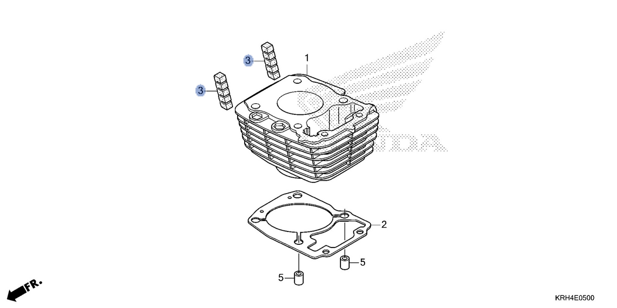 Honda OEM part 12195-KTE-910