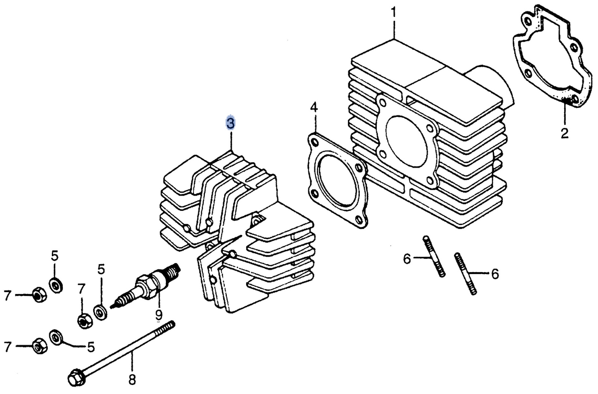 Honda OEM part 12200-147-010