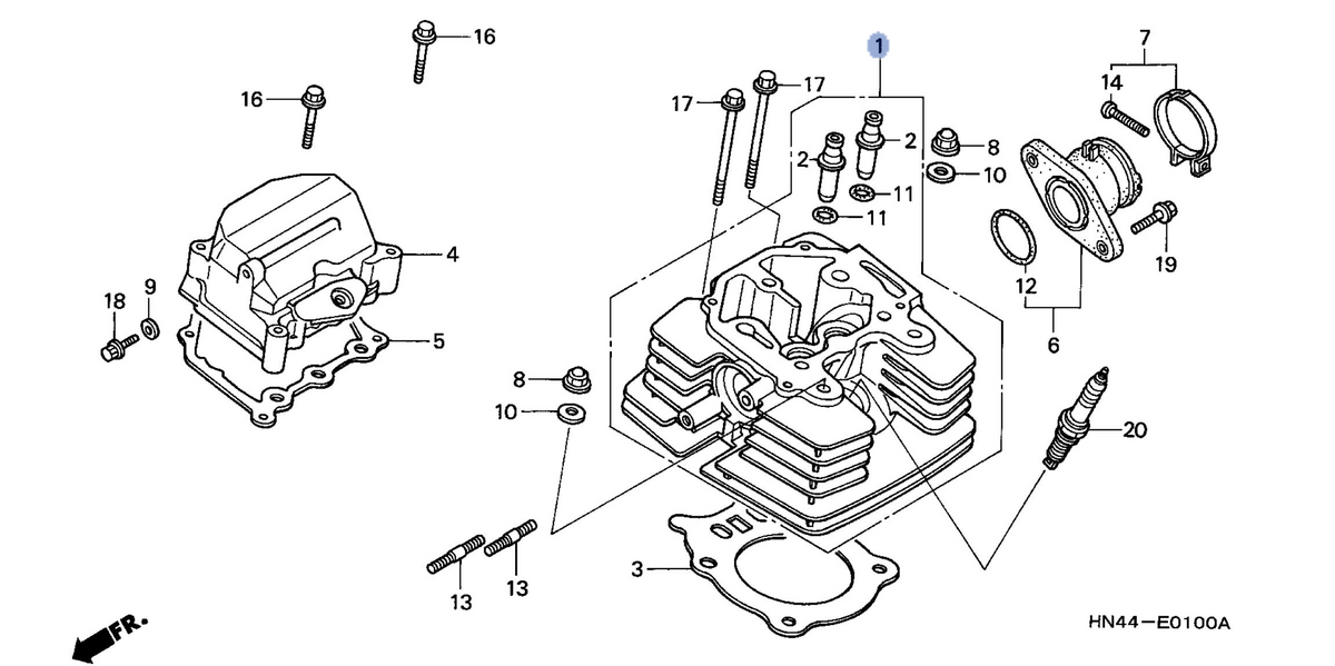 Honda OEM part 12200-HN5-670