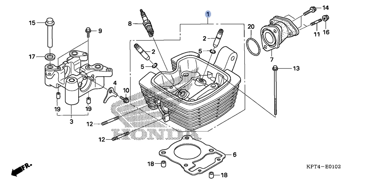 Honda OEM part 12200-KPT-A00