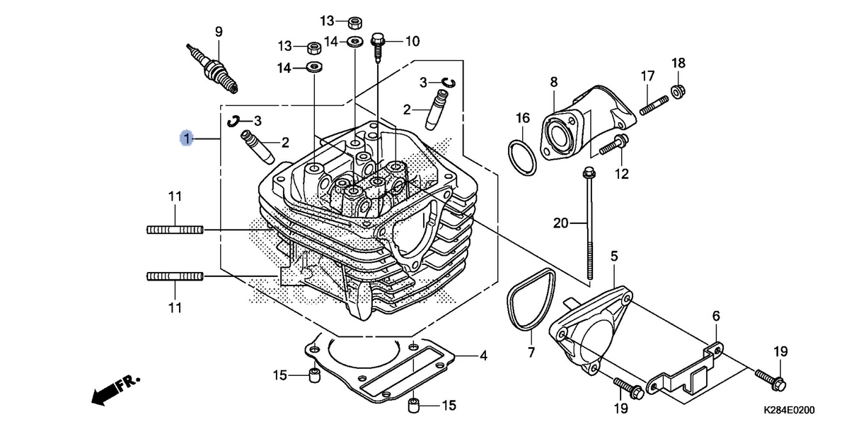 Honda OEM part 12200-KYY-970