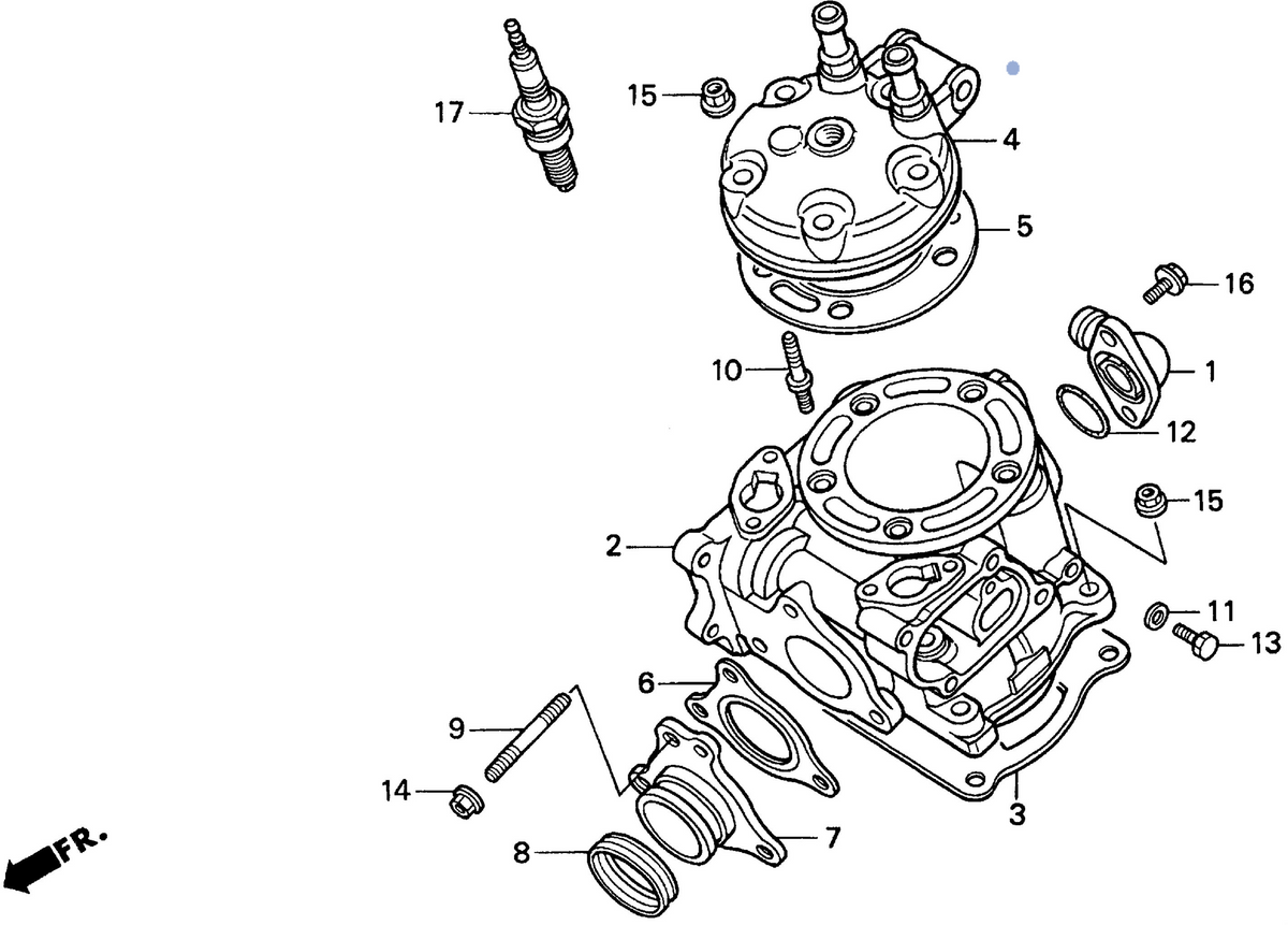 Honda OEM part 12200-KZ4-J00