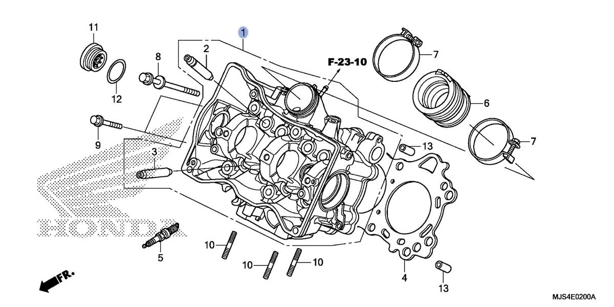Honda OEM part 12200-MGS-T20