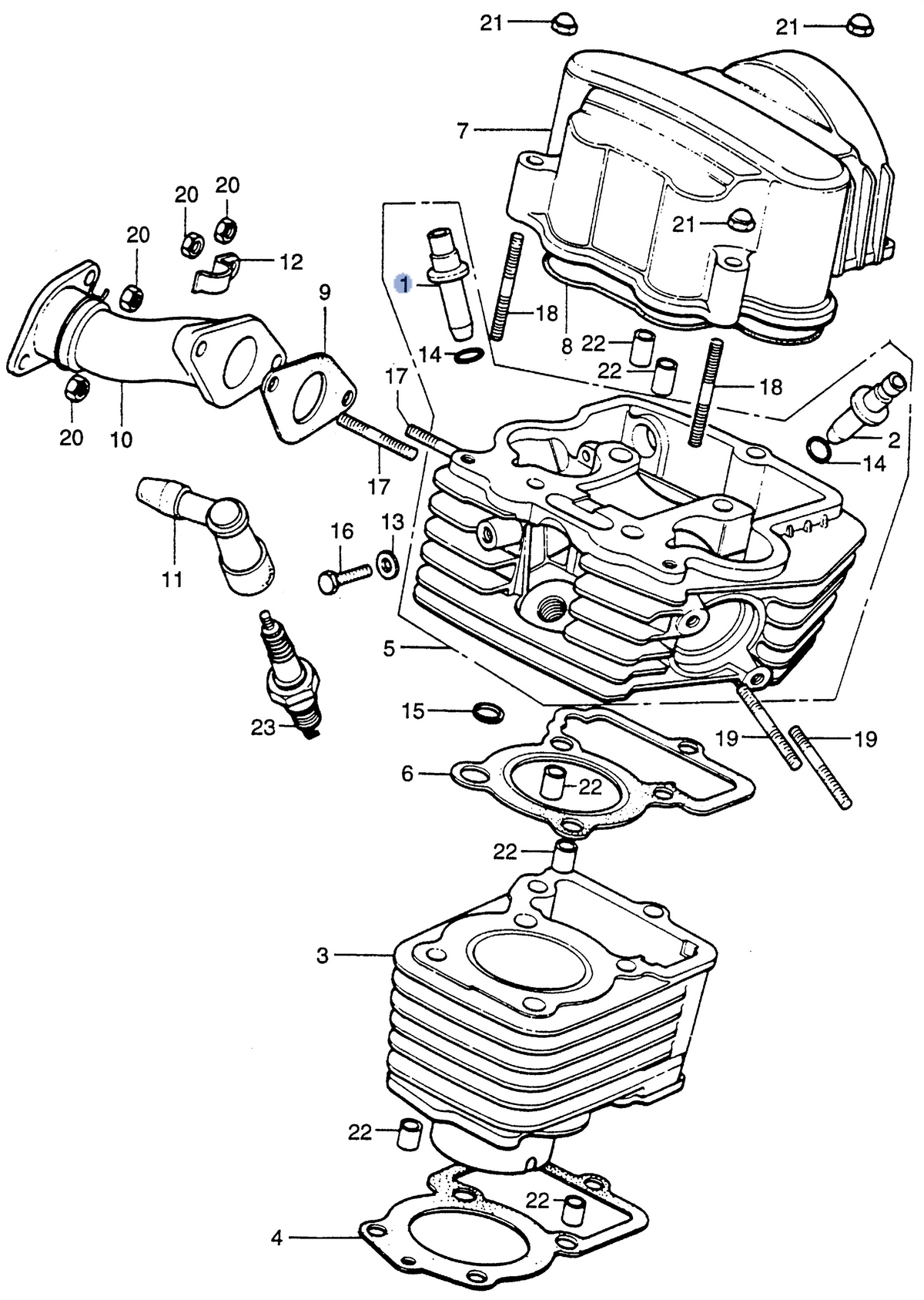 Honda OEM part 12203-333-405