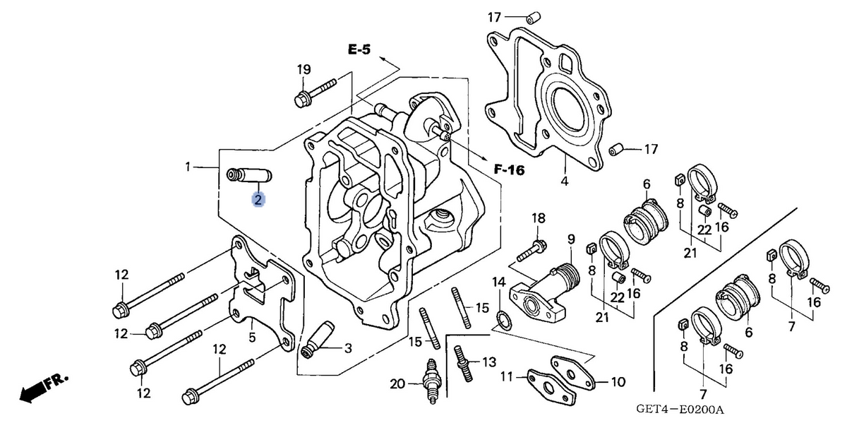 Honda OEM part 12204-GEE-305