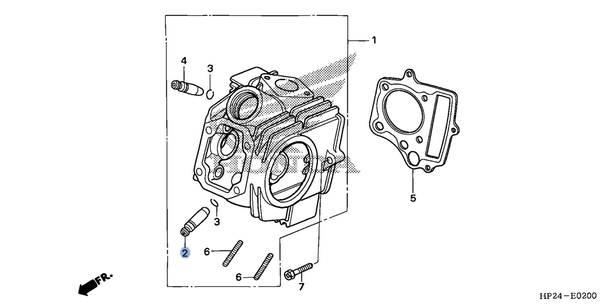 Honda OEM part 12204-KGH-305
