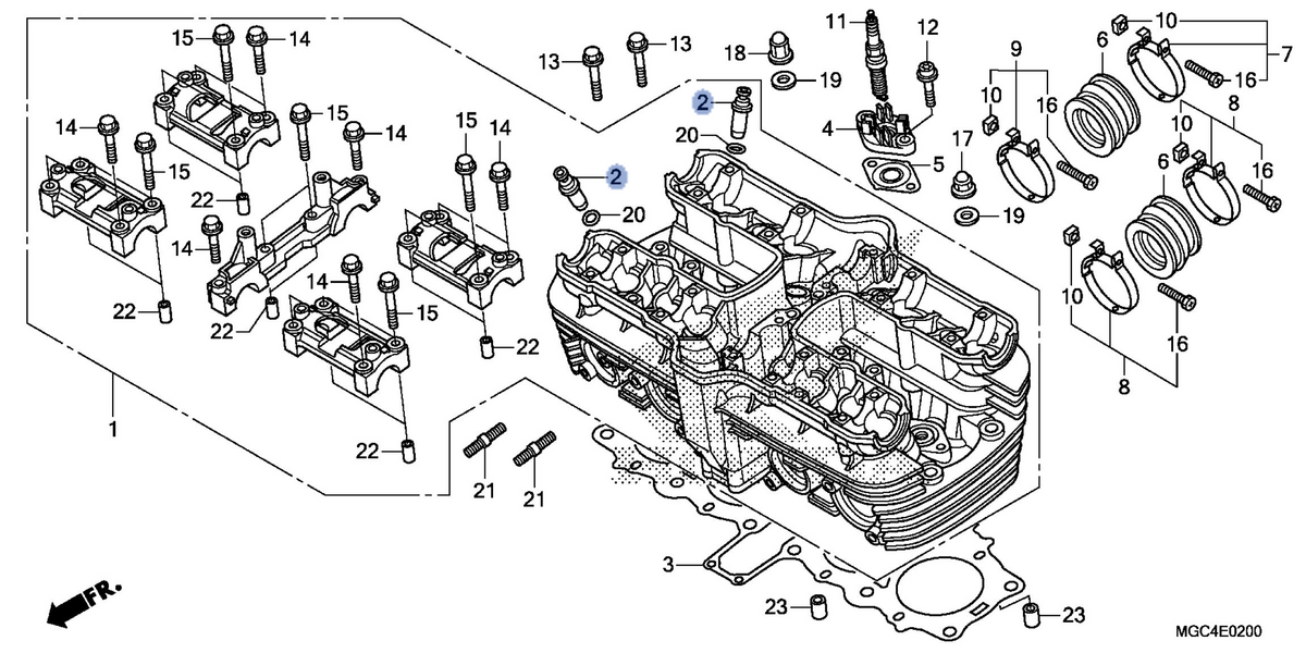 Honda OEM part 12204-MGC-305