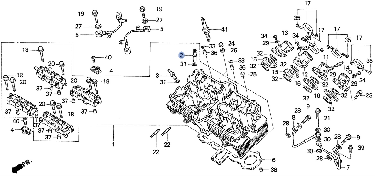 Honda OEM part 12205-MJ0-325