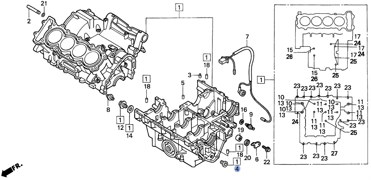 Honda OEM part 12206-ML8-300