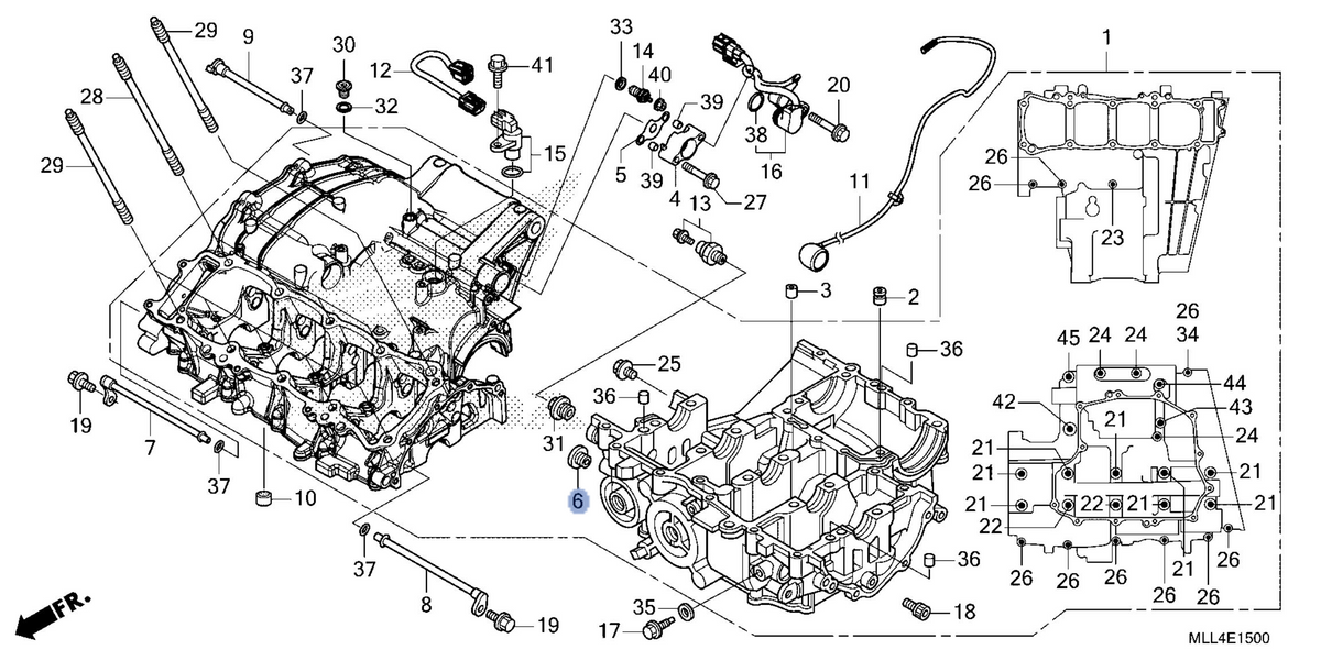 Honda OEM part 12208-HL4-BA0