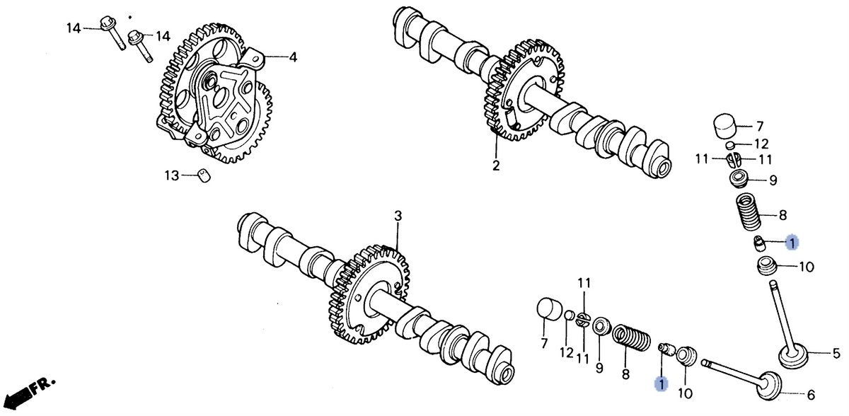 Honda OEM part 12208-KY2-003