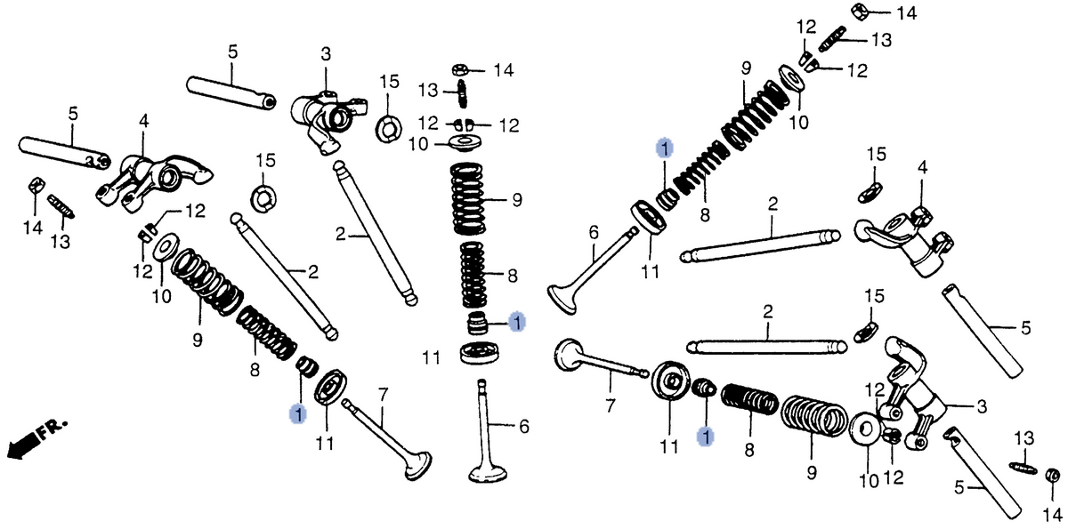Honda OEM part 12209-300-003
